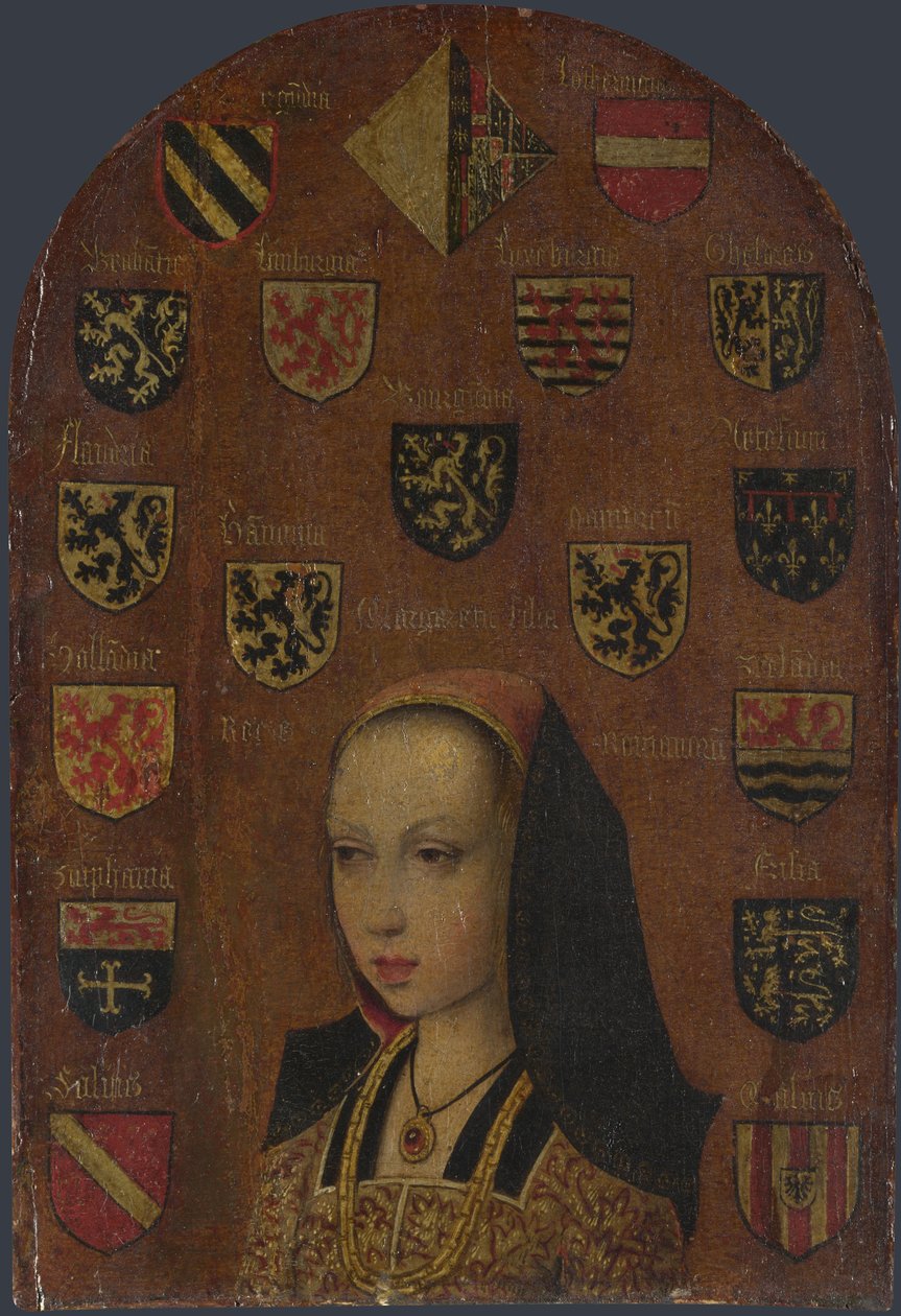 Małgorzata Austriacka 1480-1530, ok. 1495 autorstwa Pieter van Coninxloo