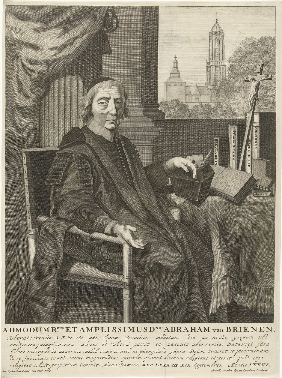 Portret pastora Abrahama van Brienen autorstwa Pieter van Dijck
