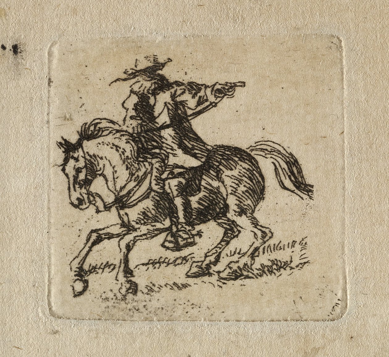 Jeździec autorstwa Pieter van Laer