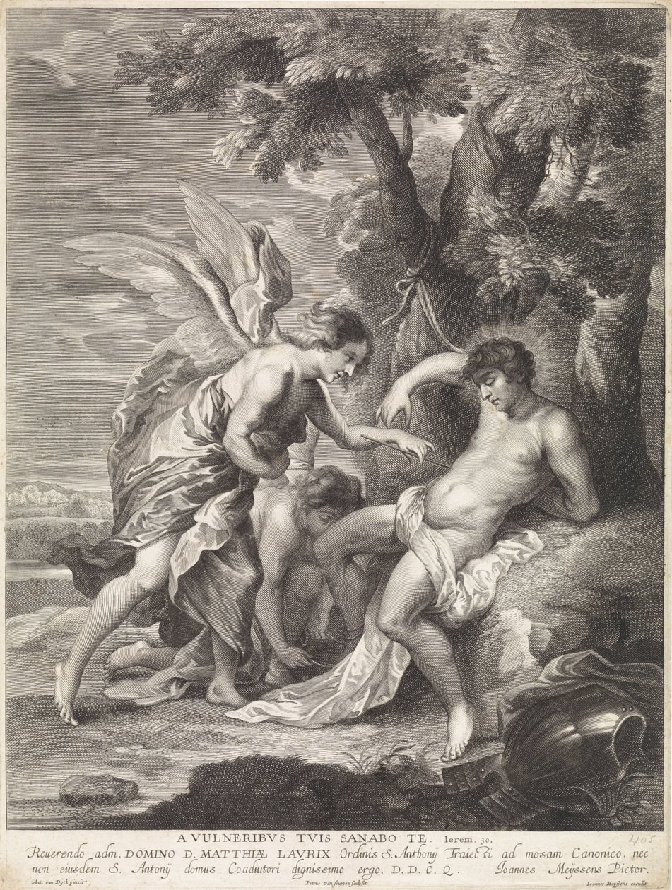 H. Sebastiana autorstwa Pieter van Schuppen