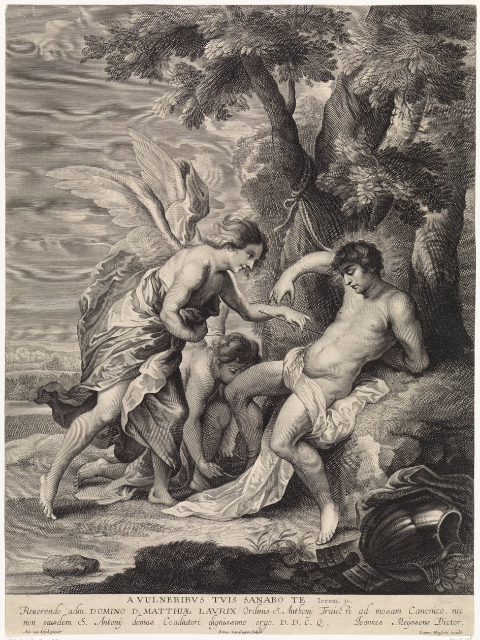 H. Sebastiana autorstwa Pieter van Schuppen