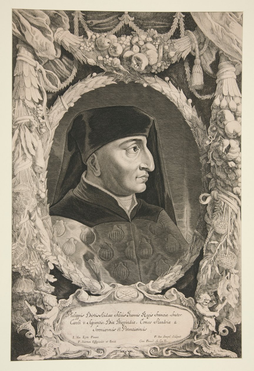 Philippe-le-Hardi, książę Burgundii autorstwa Pieter van Sompel