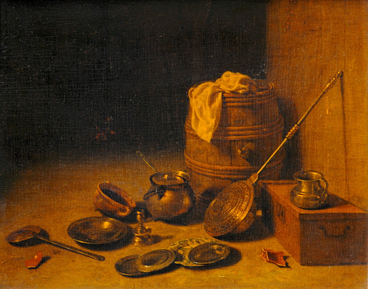 Ustensiles de cuisine - Przybory kuchenne ... autorstwa Pieter van den (c.1613 c.73) Bosch