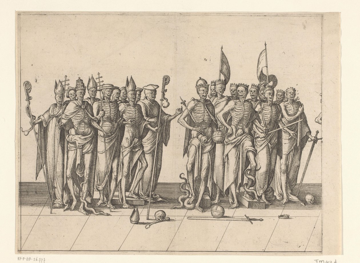 Procesja Zmarłych autorstwa Pieter van der Borcht (I)
