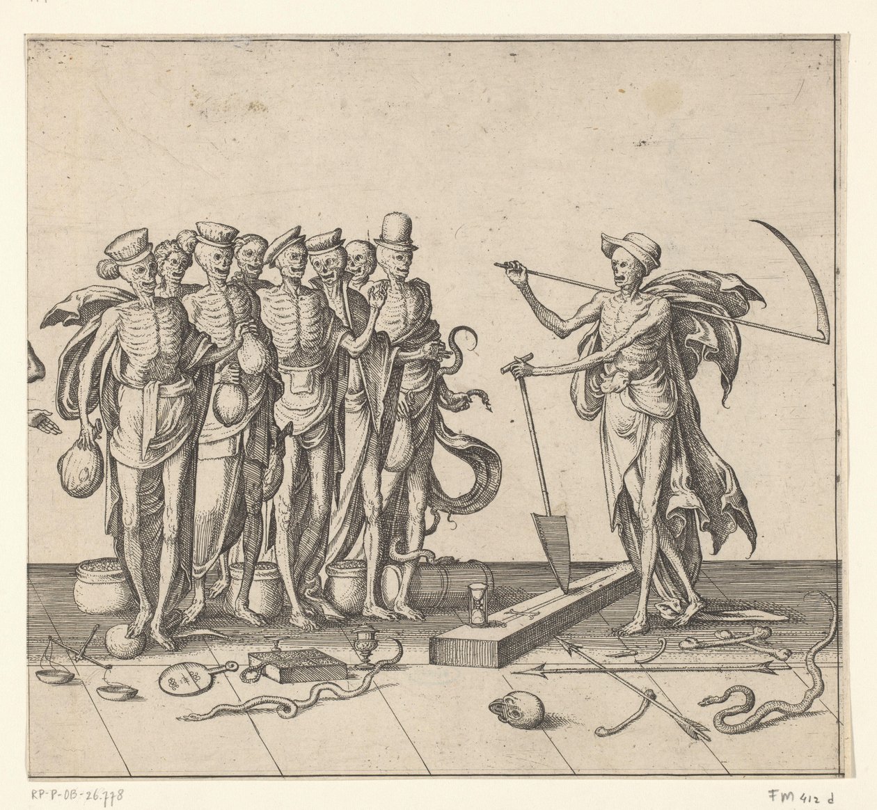 Procesja Zmarłych autorstwa Pieter van der Borcht (I)