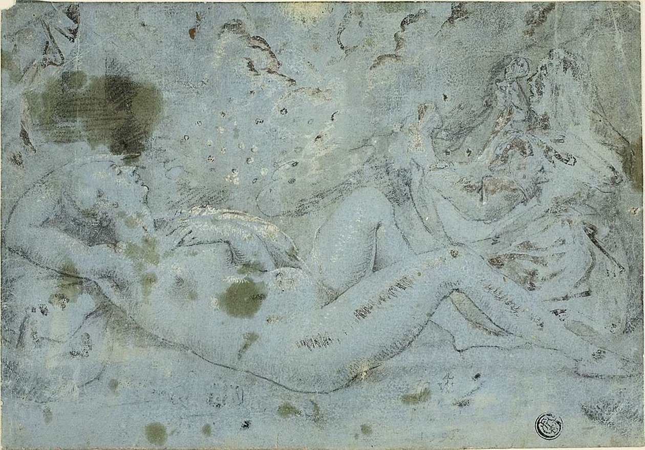 Danae i deszcz złota autorstwa Pieter van der Heyden