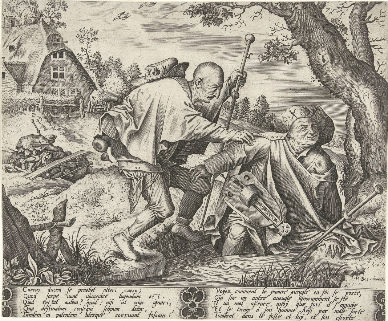 Przypowieść o dwojgu niewidomych” autorstwa Pieter van der Heyden