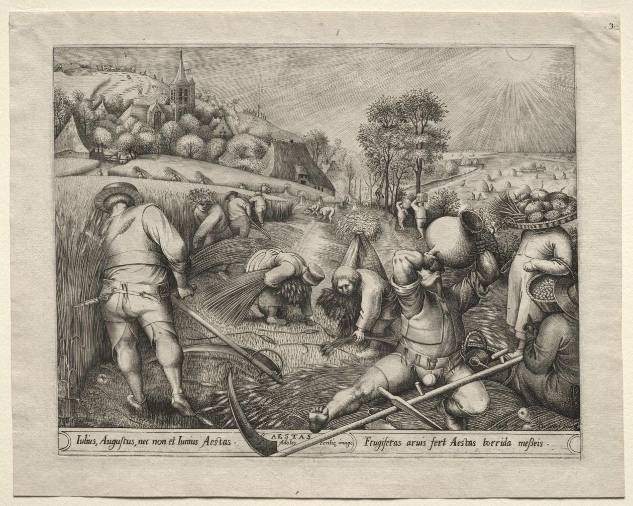 Cztery pory roku: lato autorstwa Pieter van der Heyden