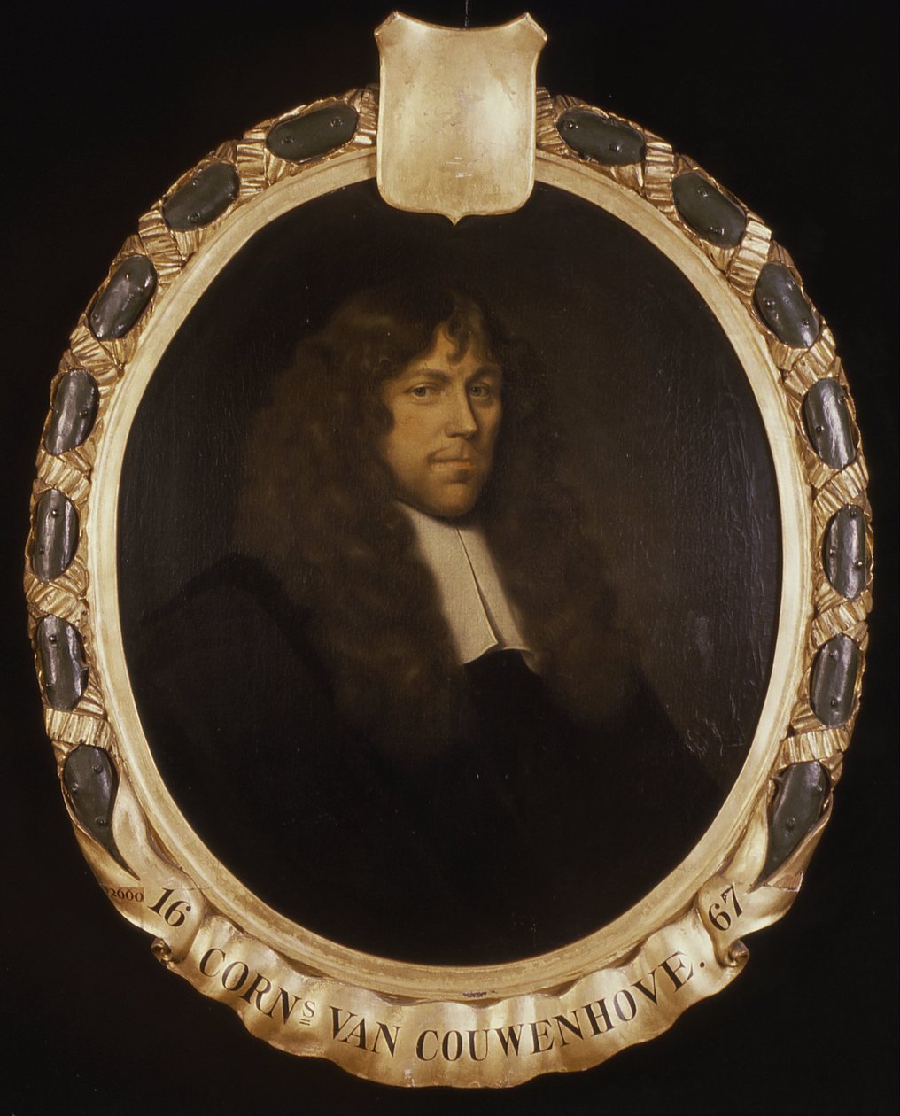 Portret Cornelisa van Couwenhove, dyrektora Izby Rotterdamskiej Holenderskiej Kompanii Wschodnioindyjskiej, wybranego 1667 autorstwa Pieter van der Werff