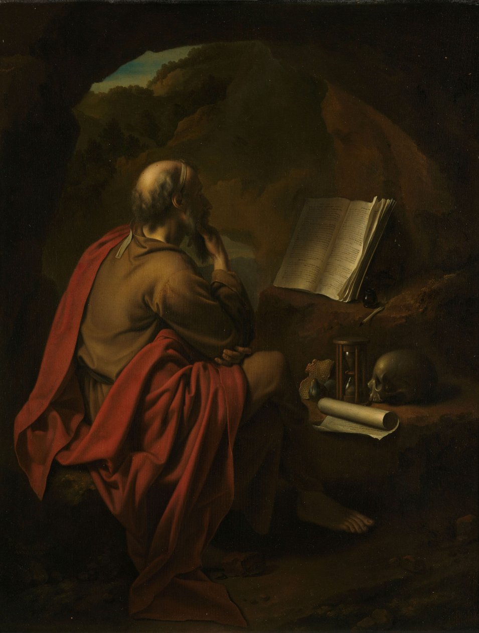 Święty Jerome autorstwa Pieter van der Werff