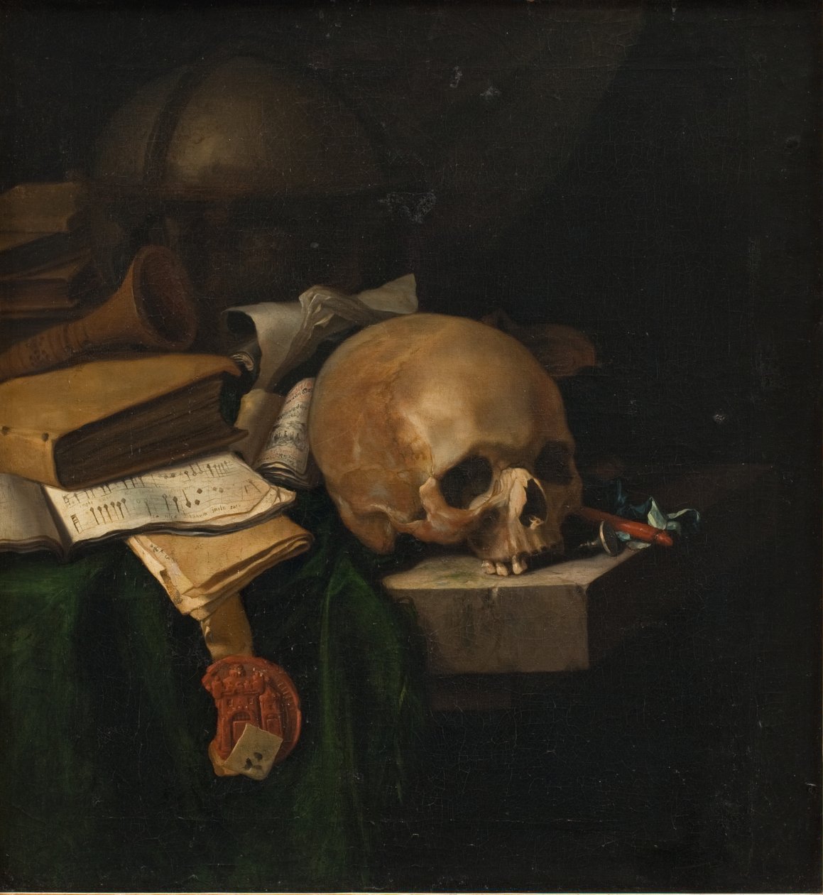 Martwa natura Vanitas autorstwa Pieter van der Willigen