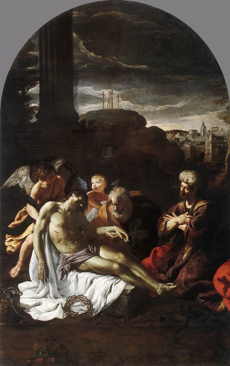 Pieta autorstwa Pietro da Cortona