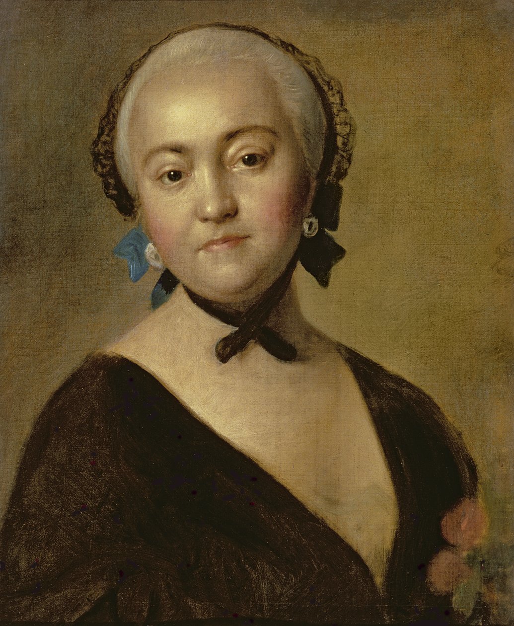 Portret cesarzowej Elżbiety Pietrowny (1709-62) 1760 autorstwa Pietro Antonio Rotari