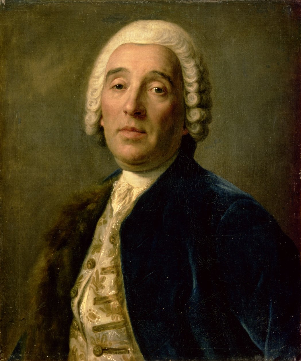 Portret architekta Bartolomeo Francesco Rastrelli (1700-71) autorstwa Pietro Antonio Rotari