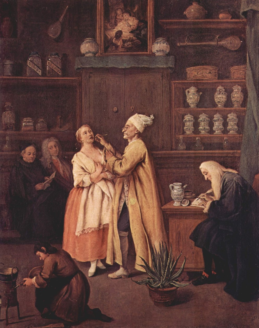 Farmaceuta autorstwa Pietro Longhi
