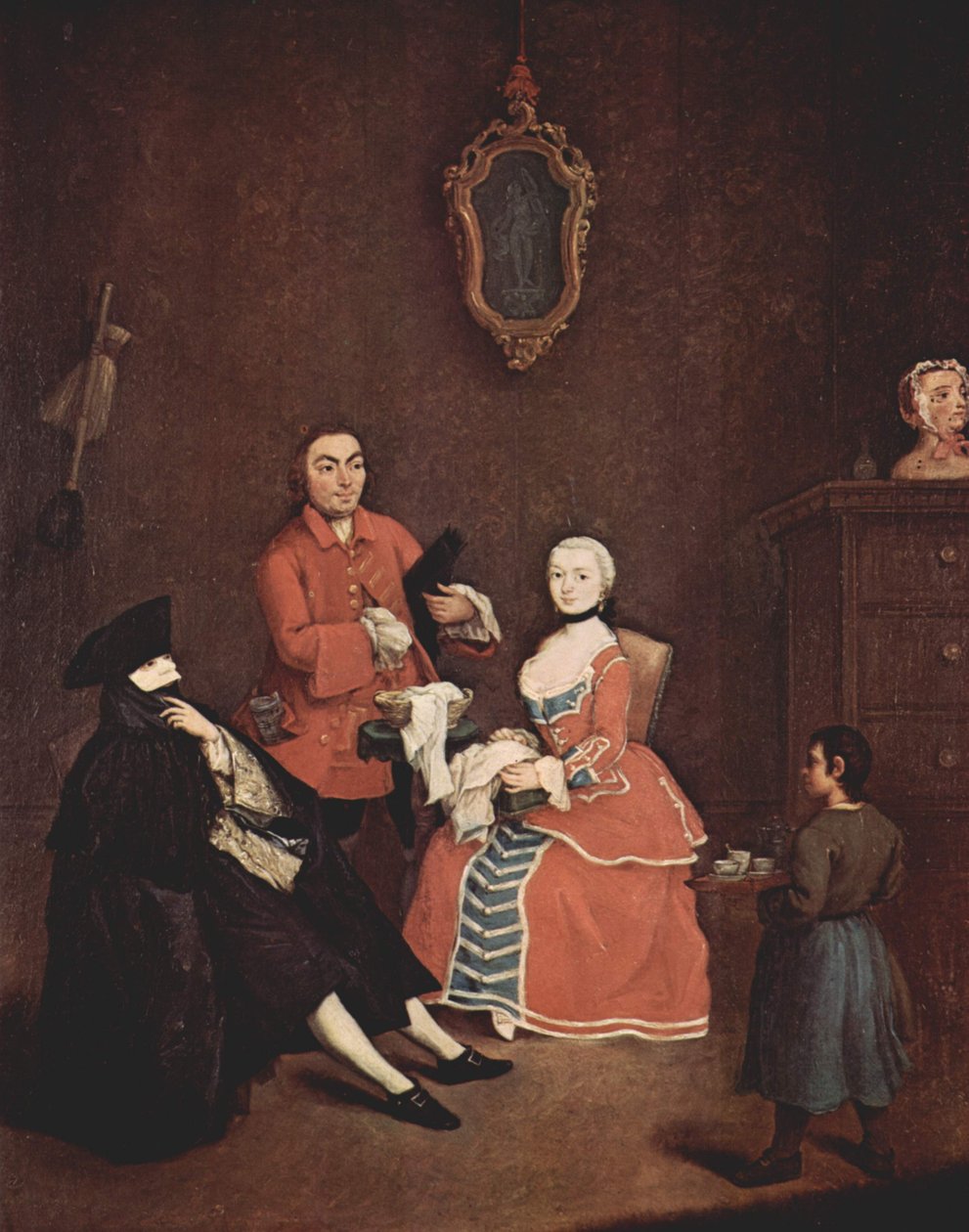 Fryzjer autorstwa Pietro Longhi