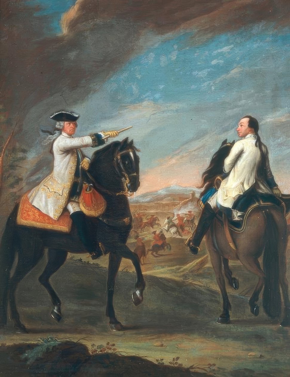 Portret konny Guglielma di Monforta autorstwa Pietro Longhi
