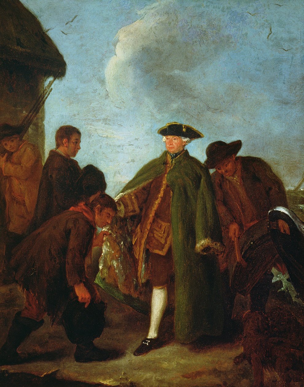 Przybycie szlachcica autorstwa Pietro Longhi