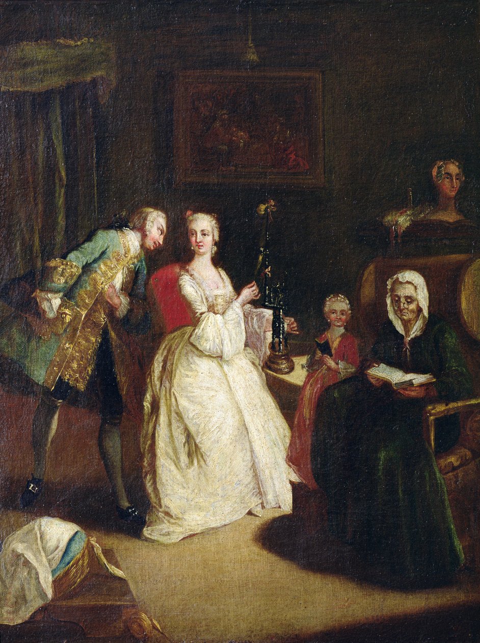 Deklaracja Miłości autorstwa Pietro Longhi