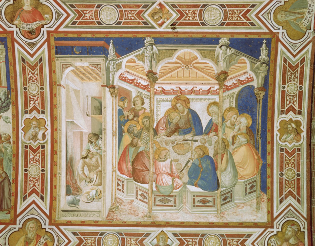Ostatnia Wieczerza autorstwa Pietro Lorenzetti