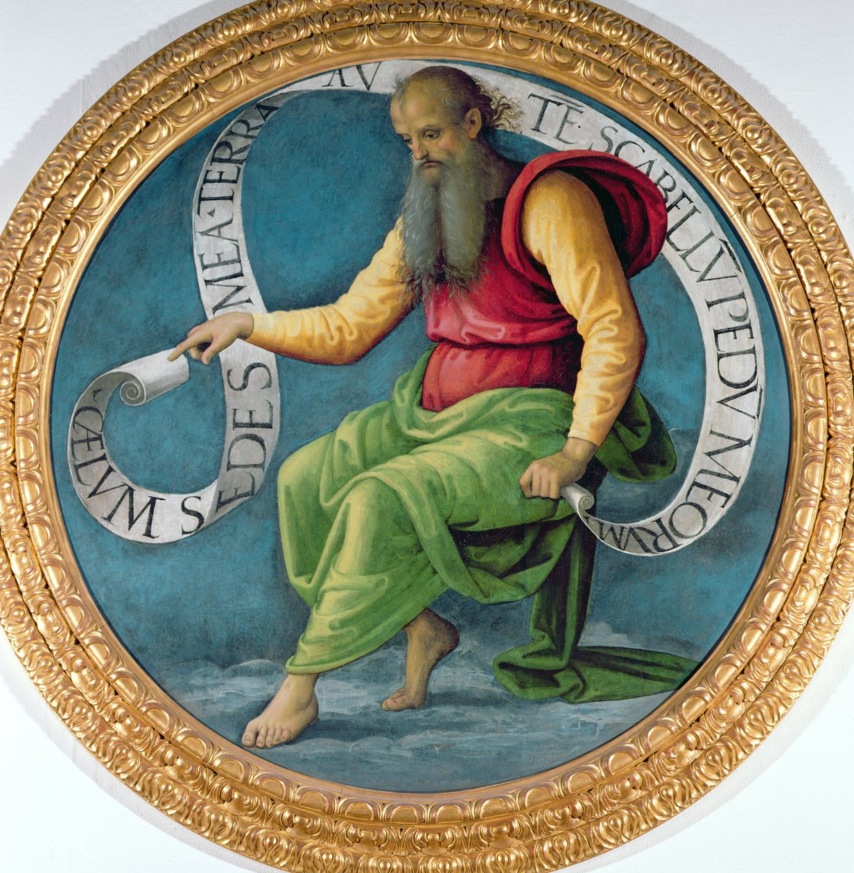 Król Dawid, ok. 1512-17 autorstwa Pietro Perugino
