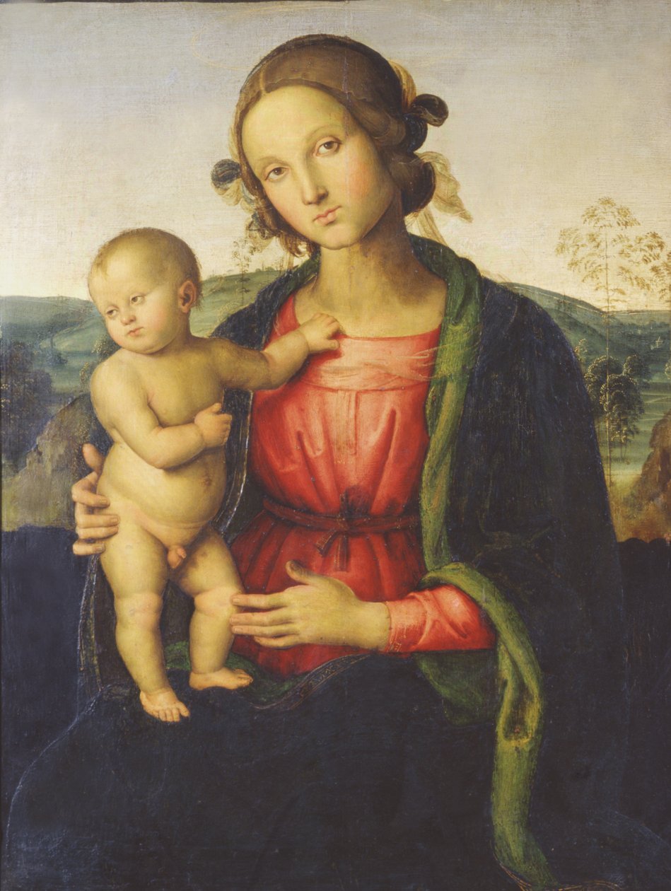 Madonna z Dzieciątkiem autorstwa Pietro Perugino