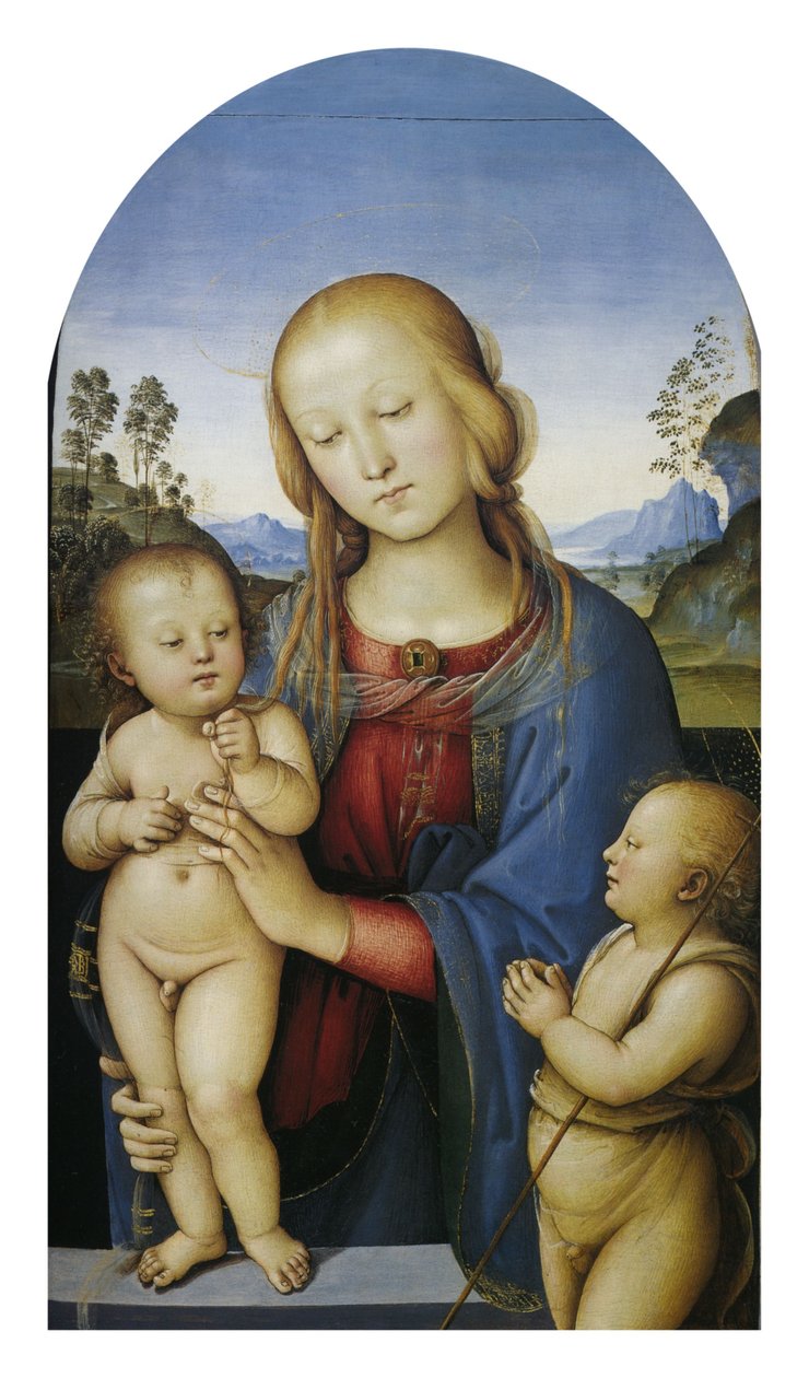 Madonna z Dzieciątkiem z San Giovannino autorstwa Pietro Perugino