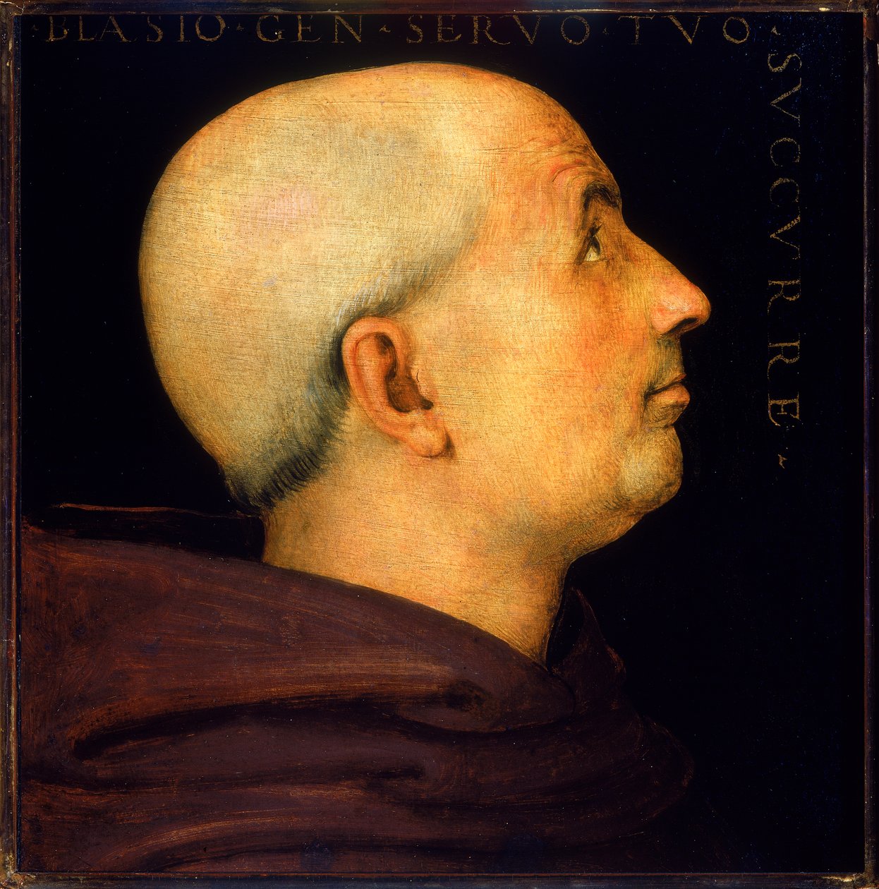 Portret Don Biagio Milanesi autorstwa Pietro Perugino