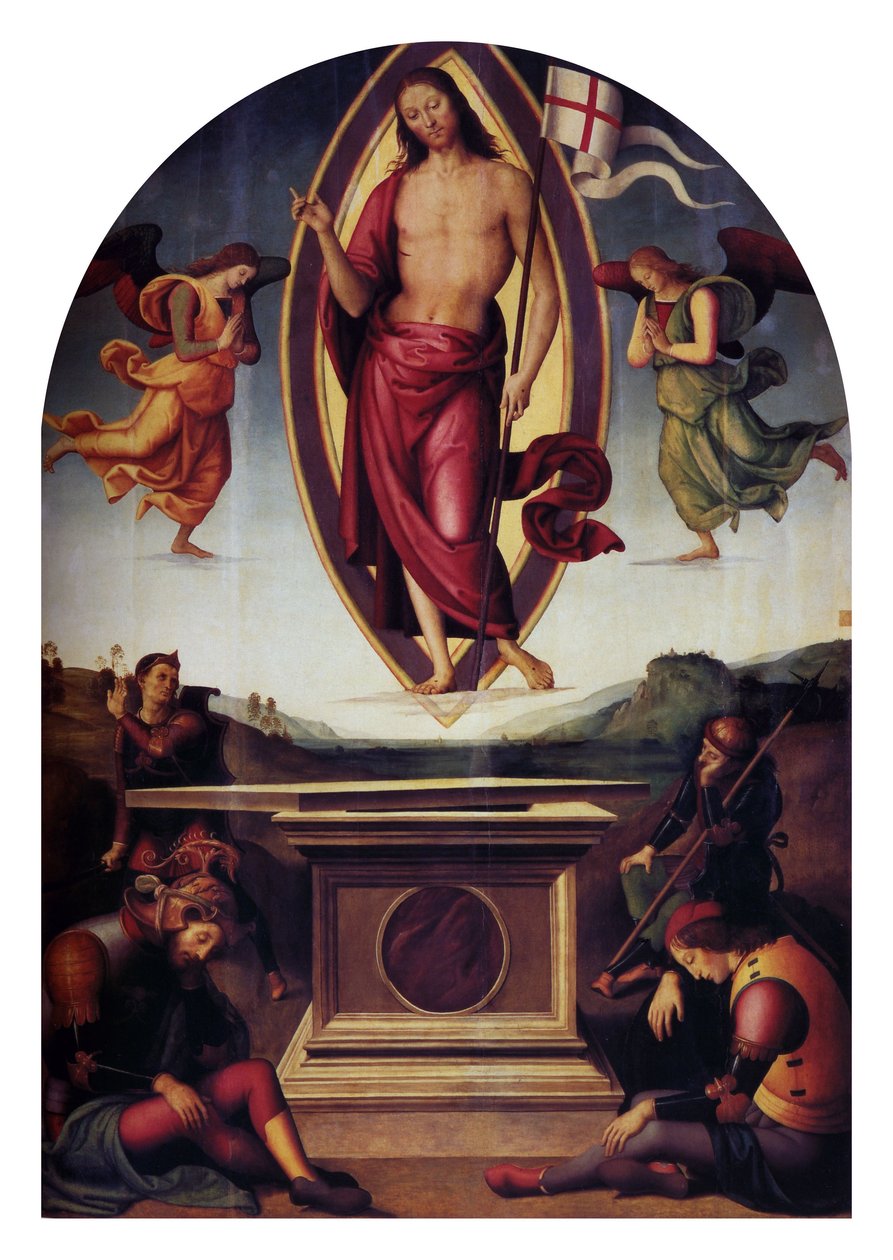 Zmartwychwstanie autorstwa Pietro Perugino