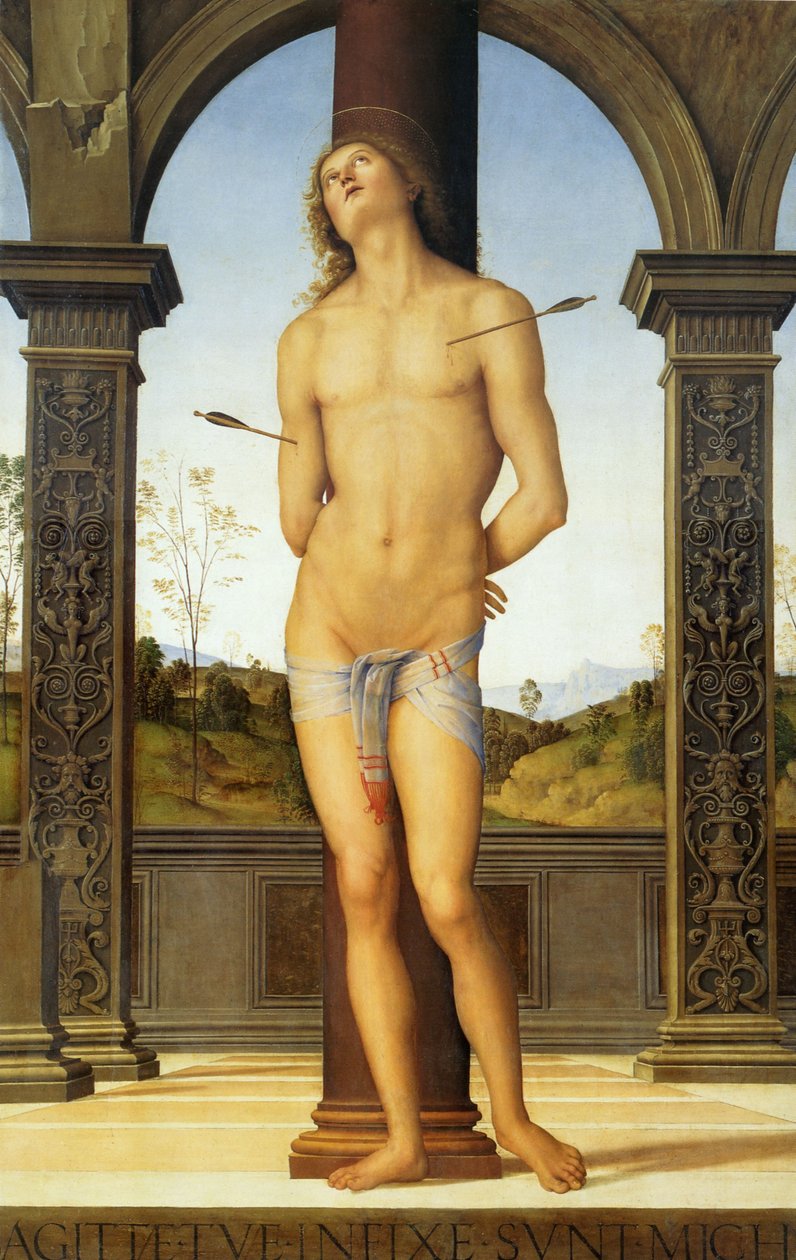 San Sebastian autorstwa Pietro Perugino
