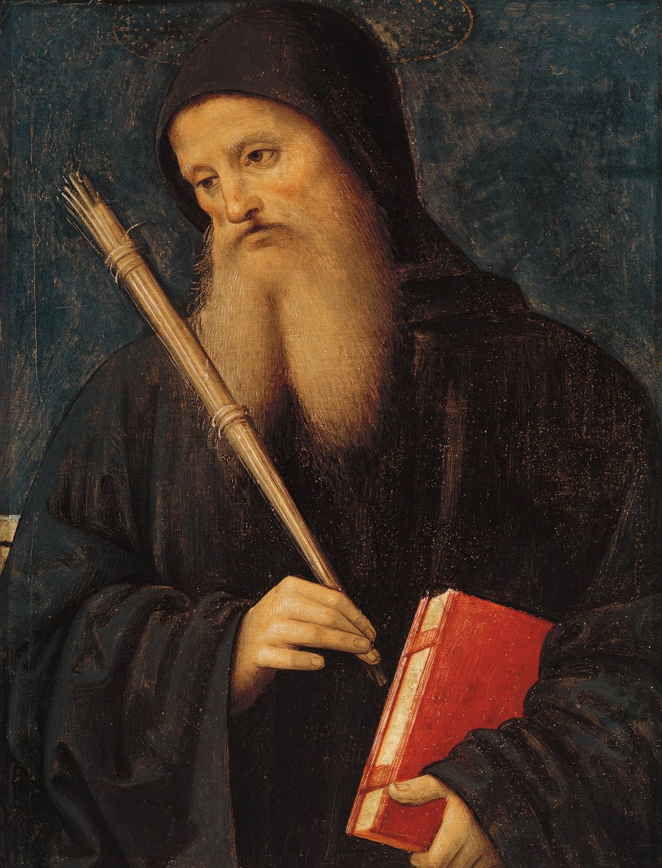 Św. Benedykt autorstwa Pietro Perugino