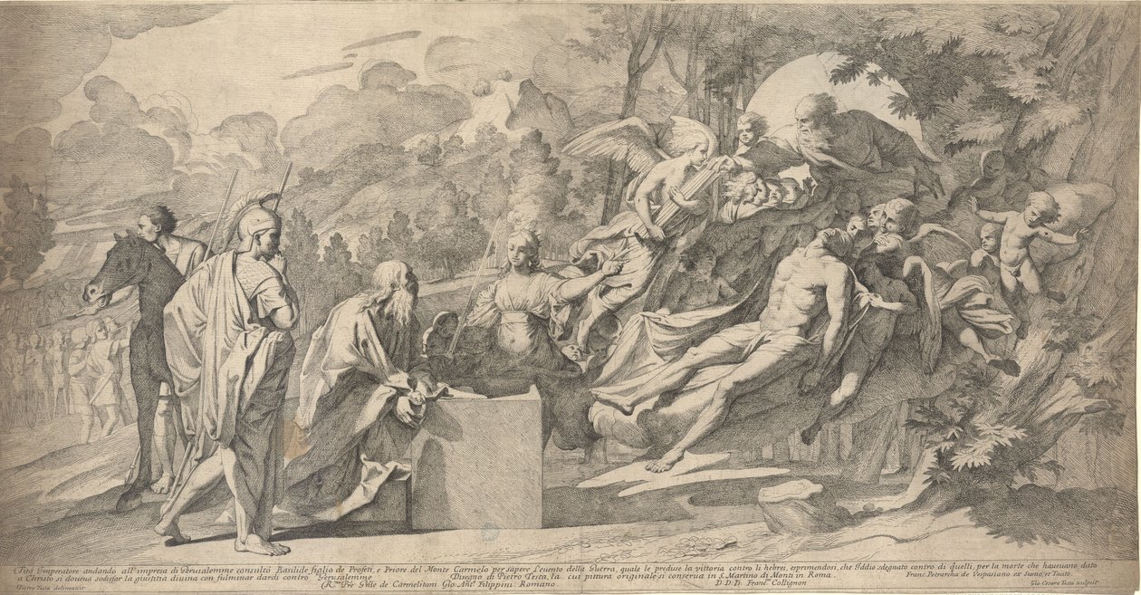 Proroctwo bazylidów autorstwa Pietro Testa