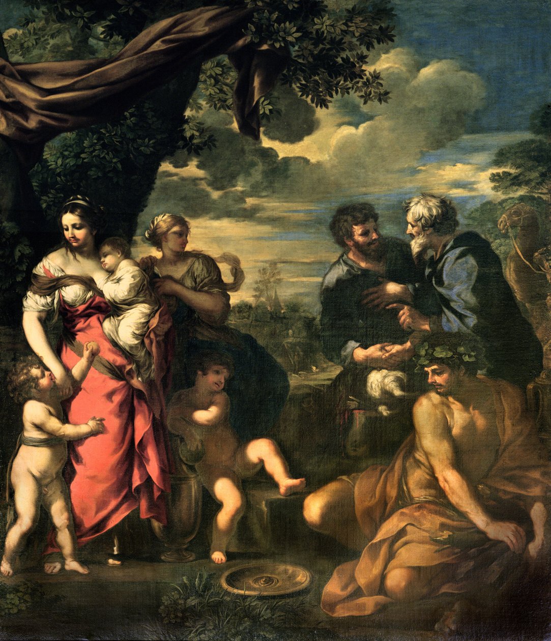 Sojusz Jakuba i Labana autorstwa Pietro da Cortona