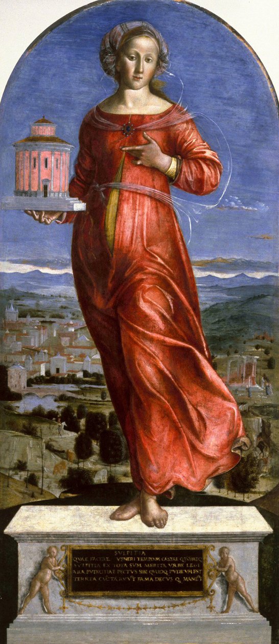 Sulpicia, ok.1493-5 autorstwa Pietro di Francesco degli Orioli