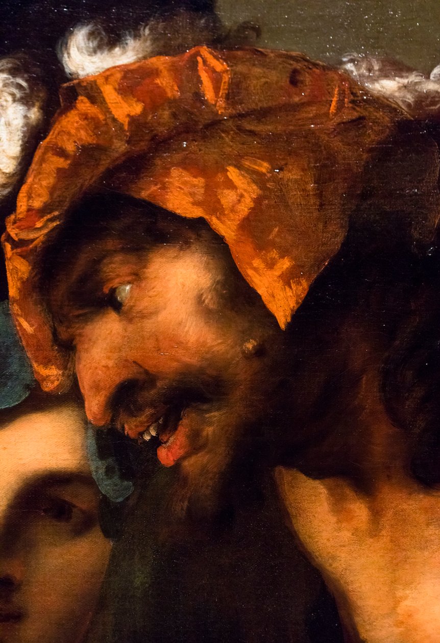 Zapłata daniny, ok. 1650/60 (olej na płótnie) autorstwa Pietro (1605-78) Della Vecchia
