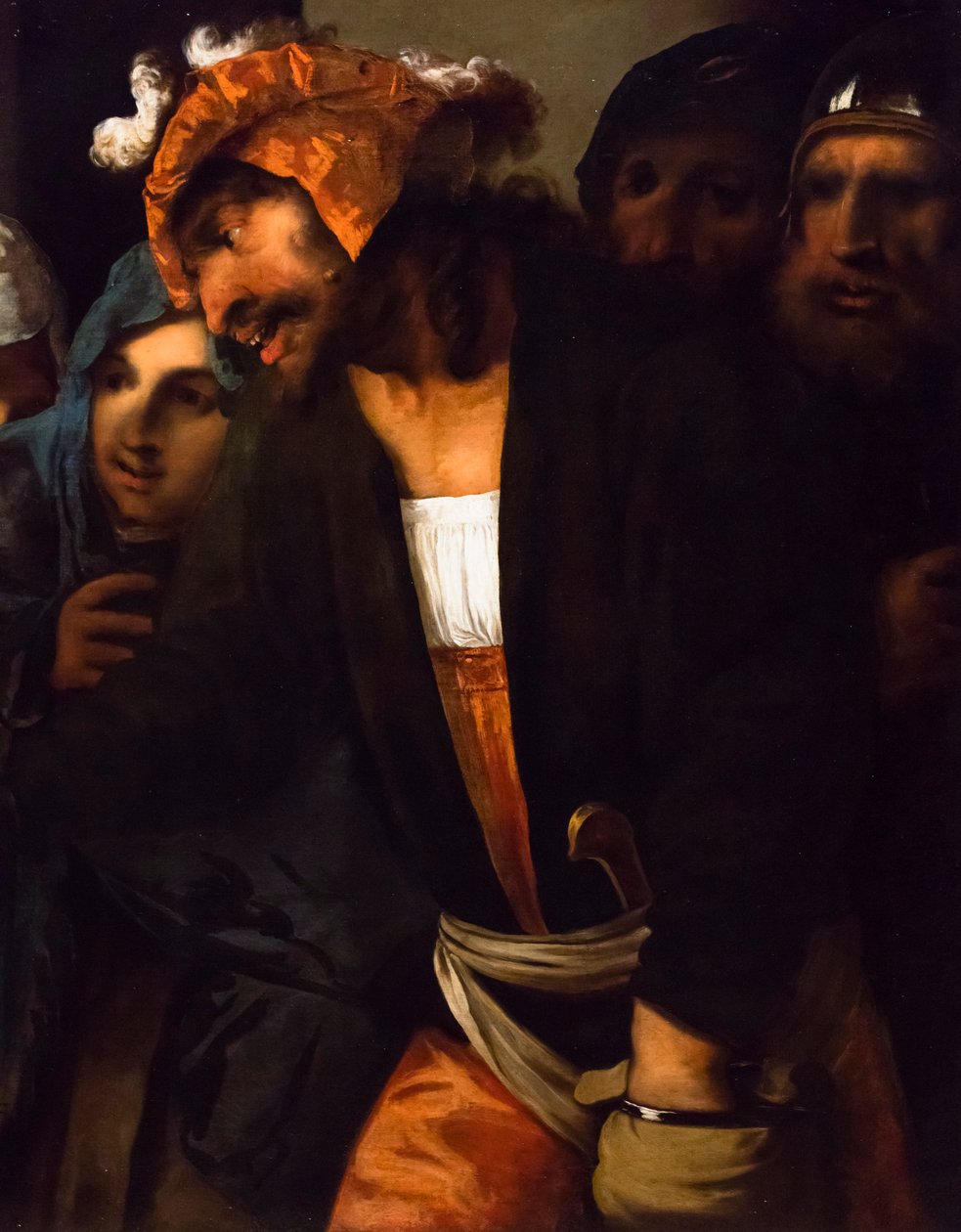 Zapłata daniny, ok. 1650/60 (olej na płótnie) autorstwa Pietro (1605-78) Della Vecchia
