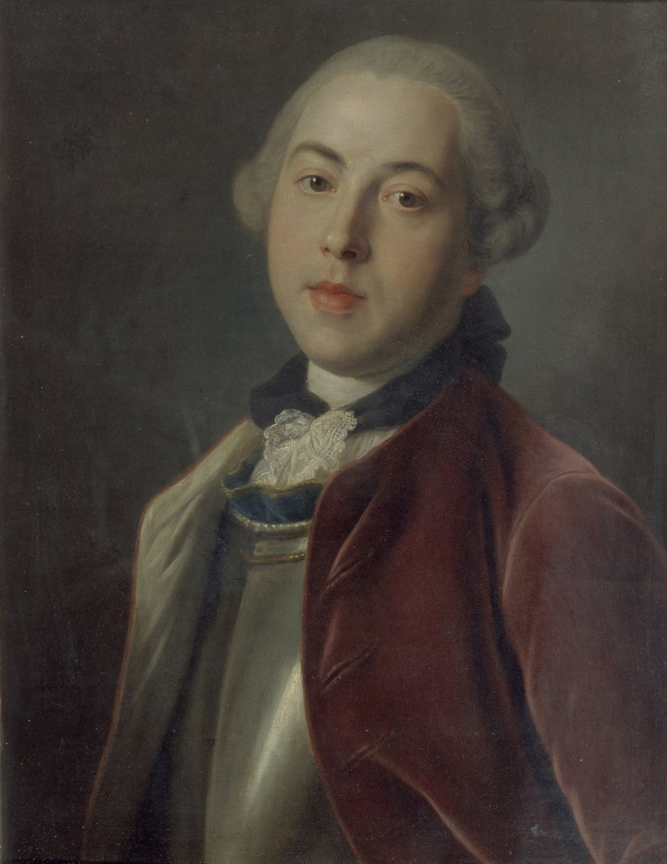 Portret hrabiego Aleksandra Michajłowicza Golicyna autorstwa Pietro Antonio Rotari