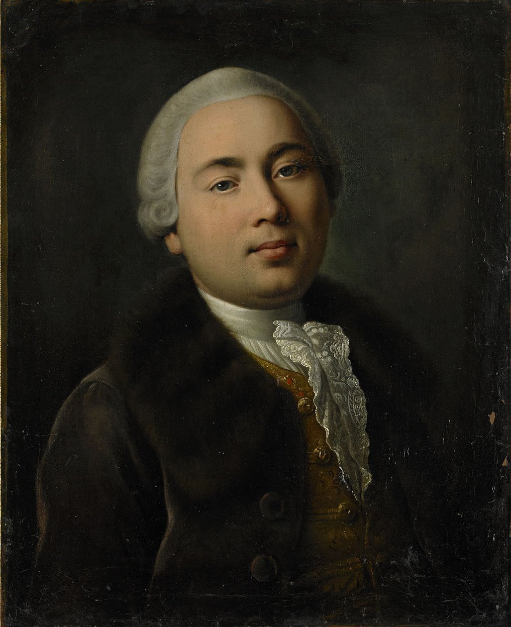 Portret hrabiego Walentyna Płatonowicza Musina-Puszkina 1735-1804 autorstwa Pietro Antonio Rotari