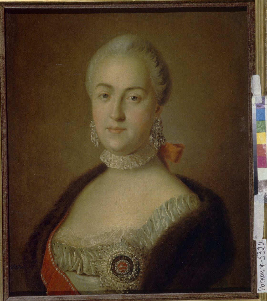 Portret wielkiej księżnej Jekateryny Aleksiejewny, 1761 autorstwa Pietro Antonio Rotari