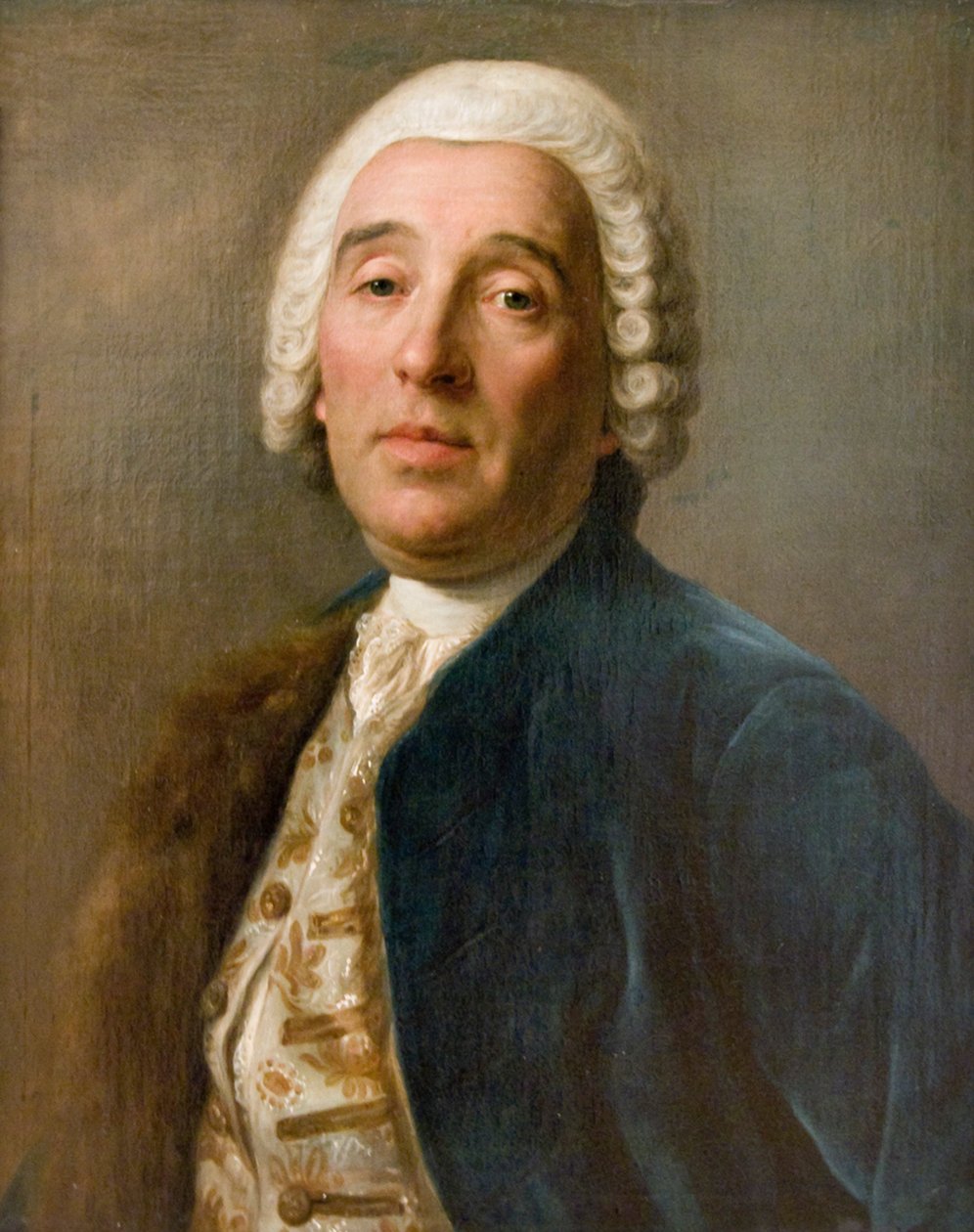 Portret architekta Bartolomeo Francesco Rastrelli, XVIII wiek autorstwa Pietro Antonio Rotari