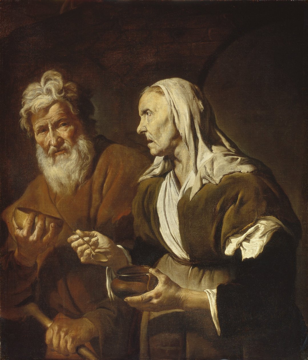 Ubóstwo. autorstwa Pietro Bellotti