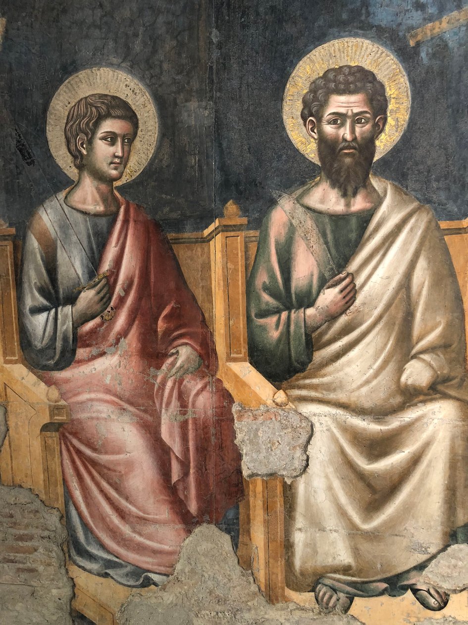 Sąd Ostateczny (fragment) autorstwa Pietro Cavallini