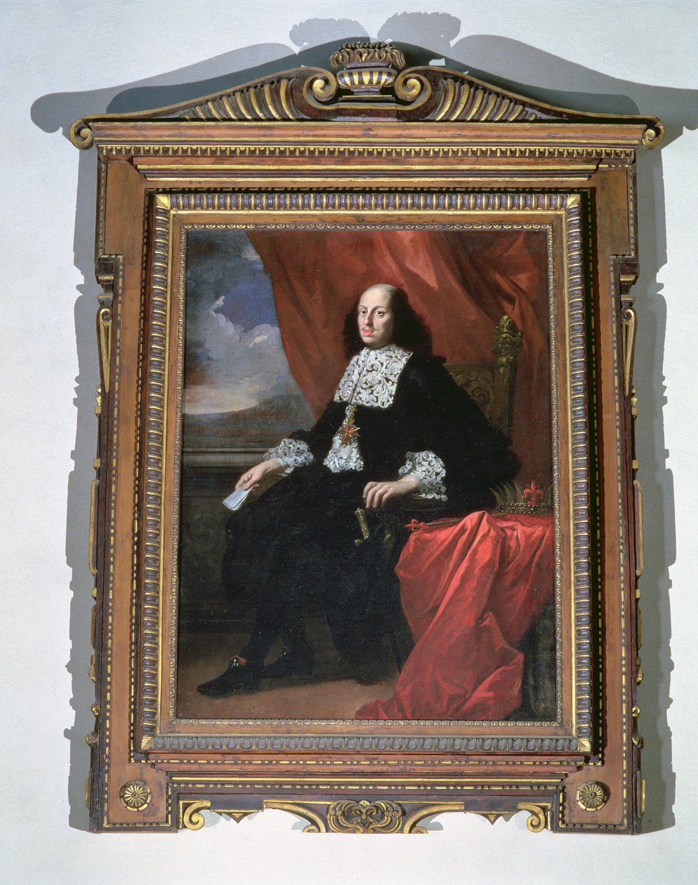Portret wielkiego księcia Cosimo III (olej na płótnie) autorstwa Pietro Dandini