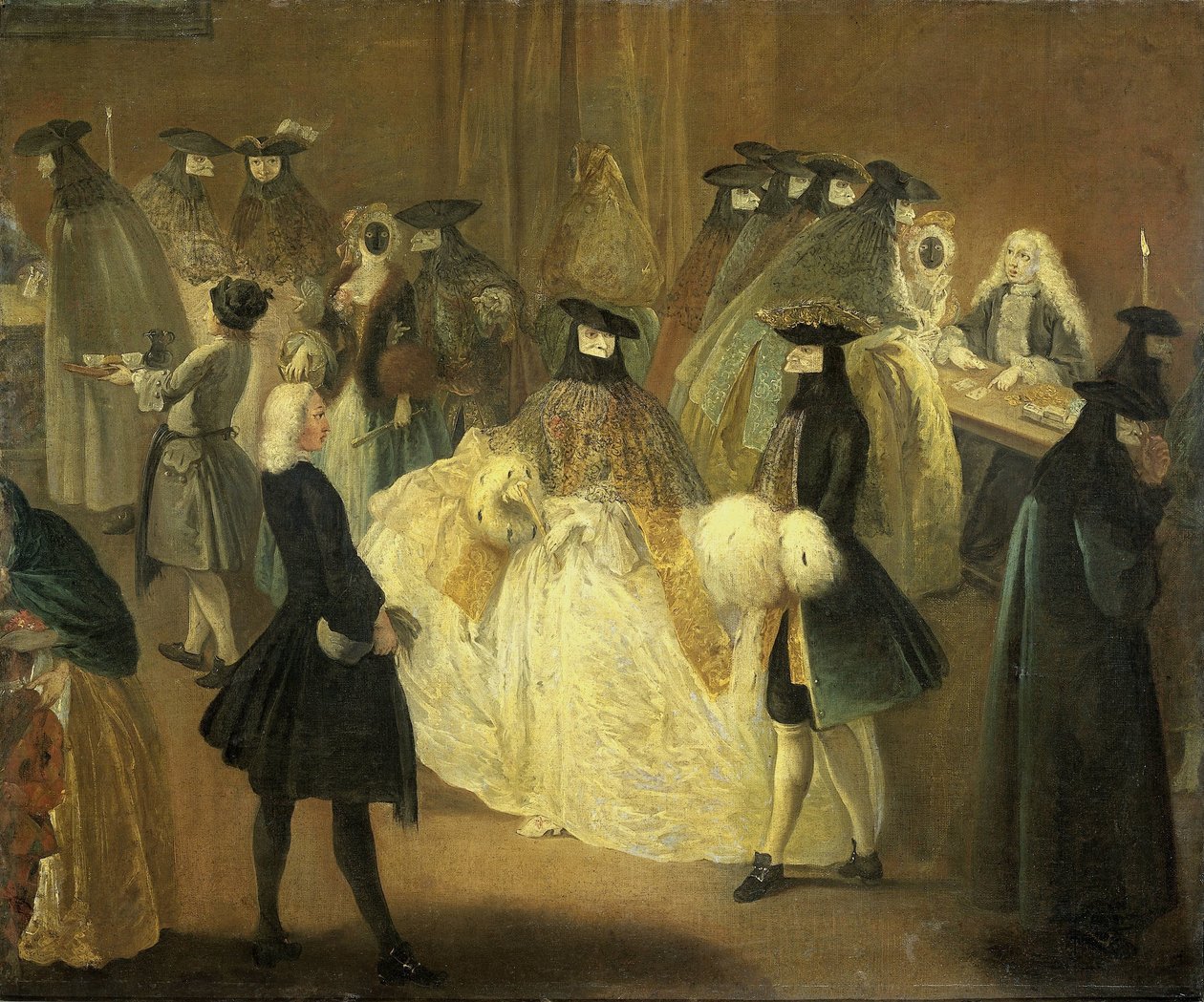 Kasyno autorstwa Pietro Longhi (follower of)