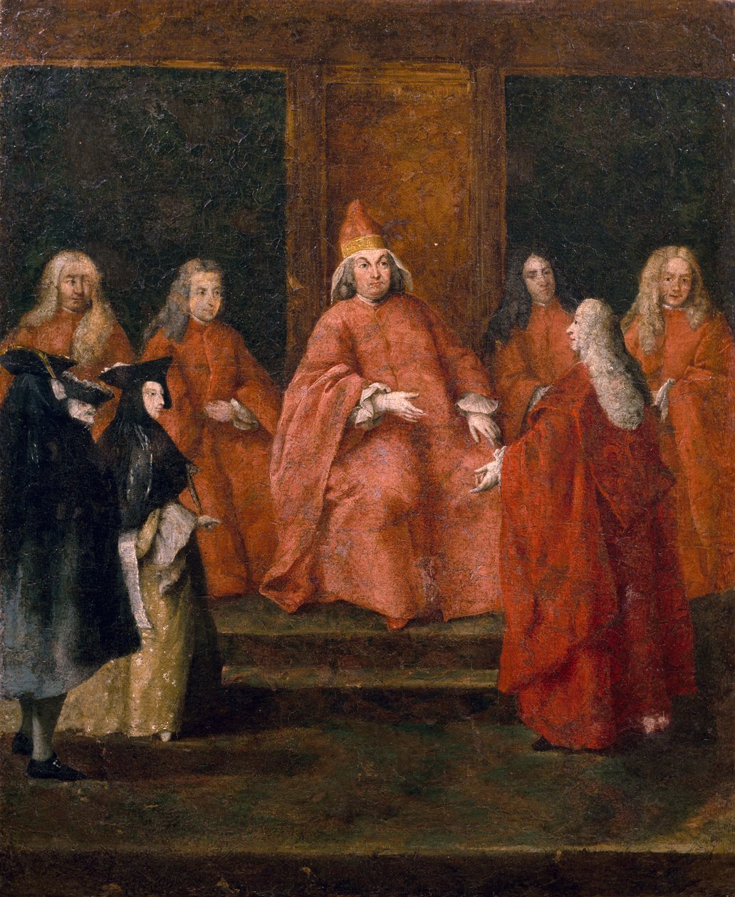 Doge Pietro Grimani, obraz Pietro Longhi (1701-1785), olej na płótnie, 61x50 cm autorstwa Pietro Longhi