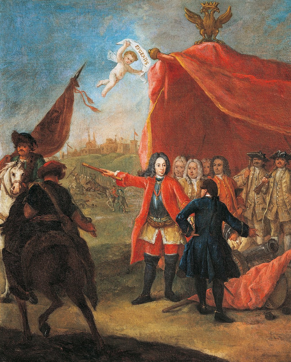 Eugeniusz Sabaudzki (Paryż autorstwa Pietro Longhi