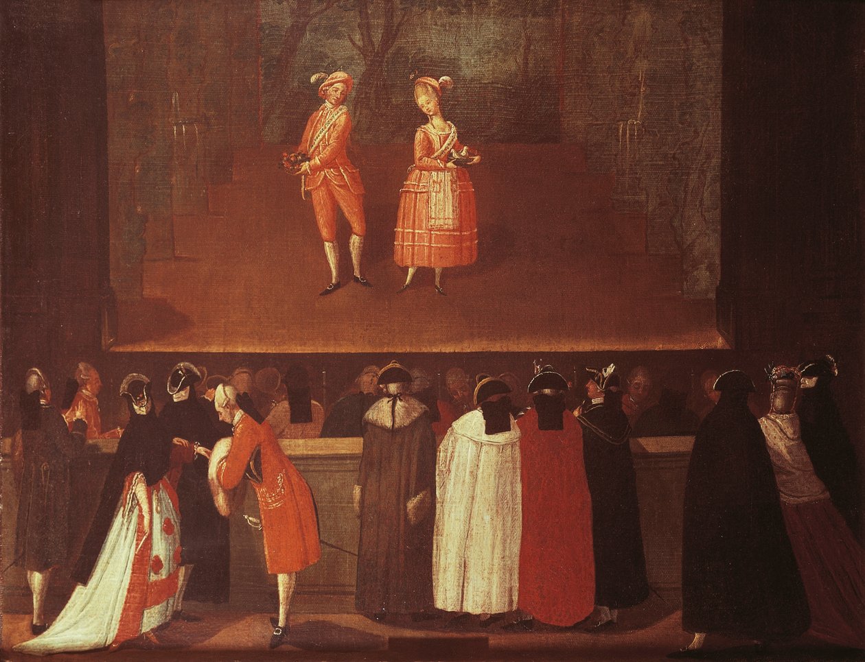 Interwał, ze Szkoły Pietro Longhi autorstwa Pietro Longhi