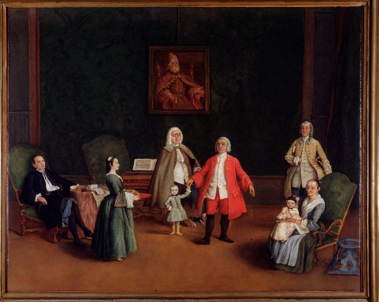 Portret rodziny (Malarstwo autorstwa Pietro Longhi