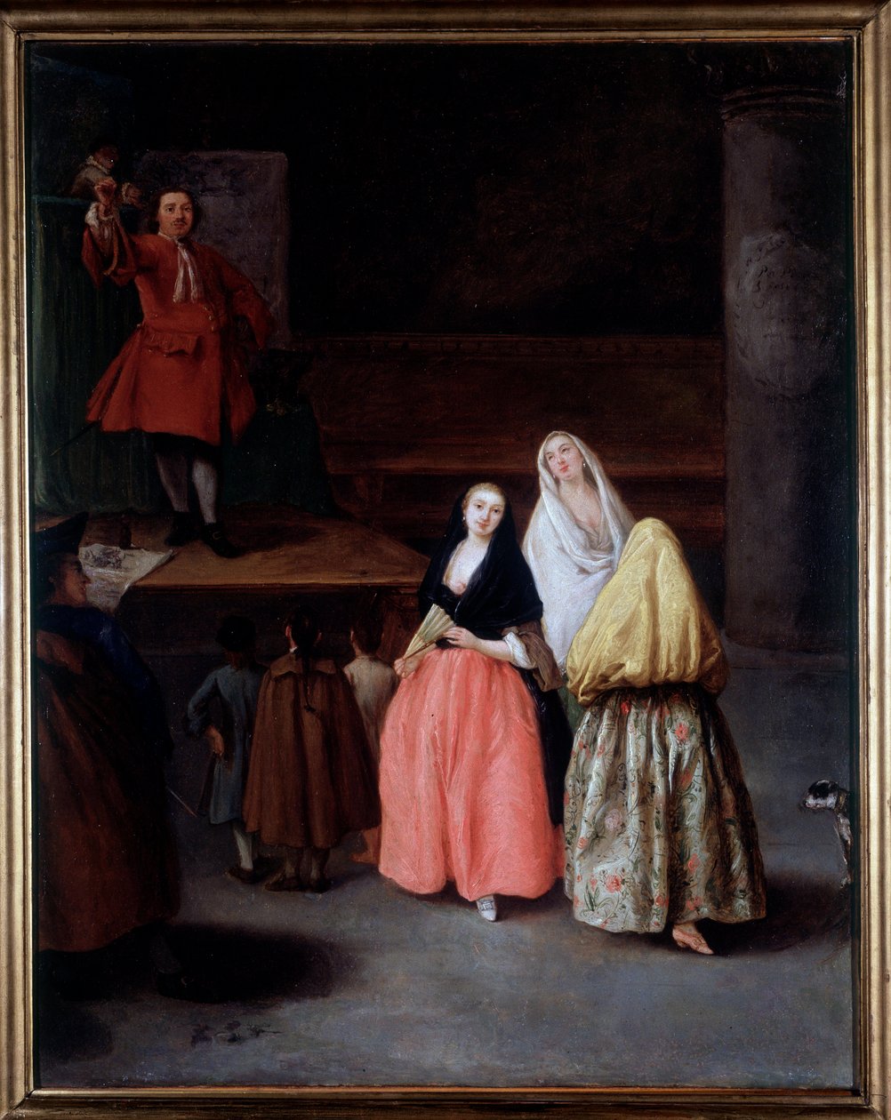 Szarlatan (malarstwo) autorstwa Pietro Longhi