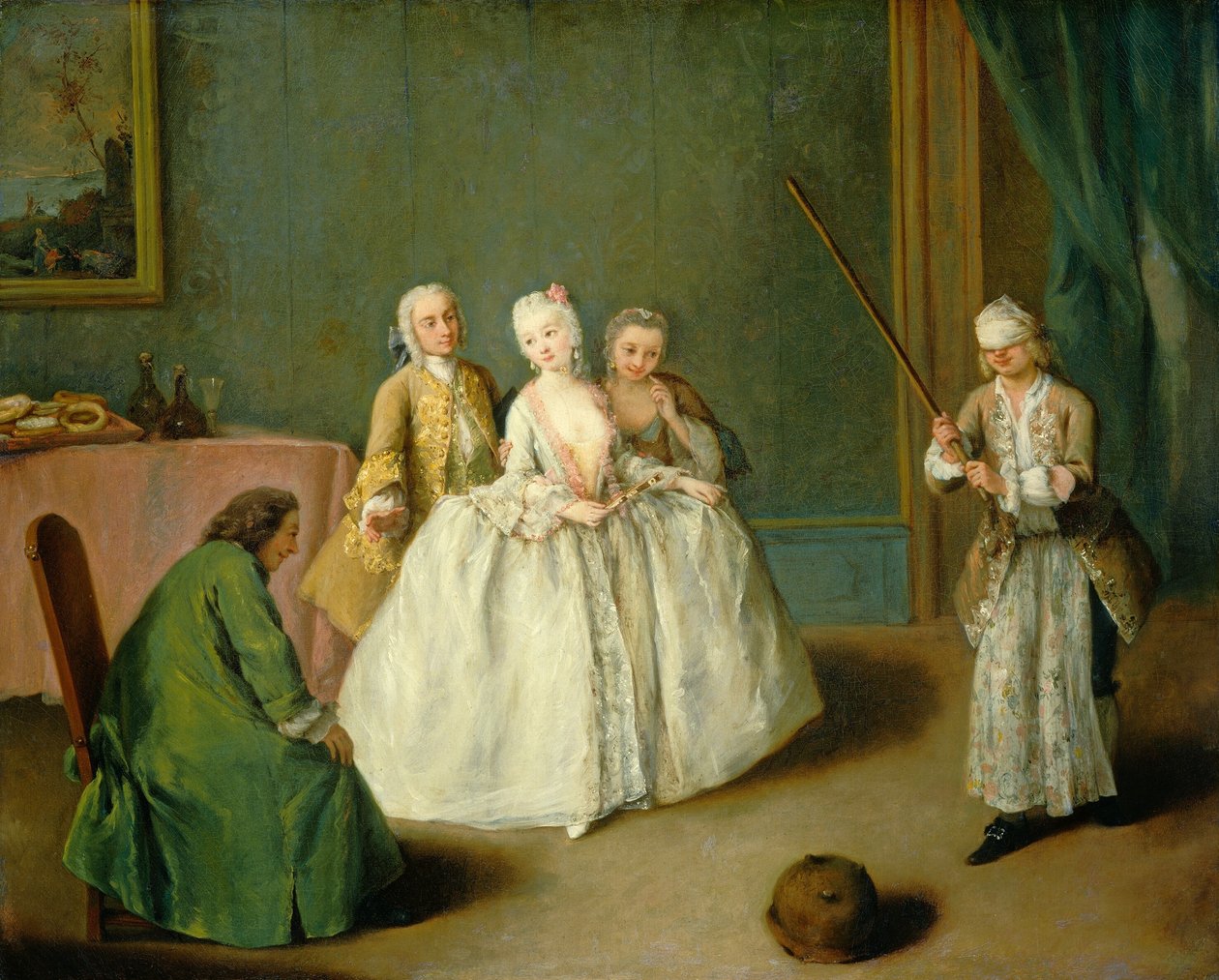 Gra w gotowanie w garnku autorstwa Pietro Longhi